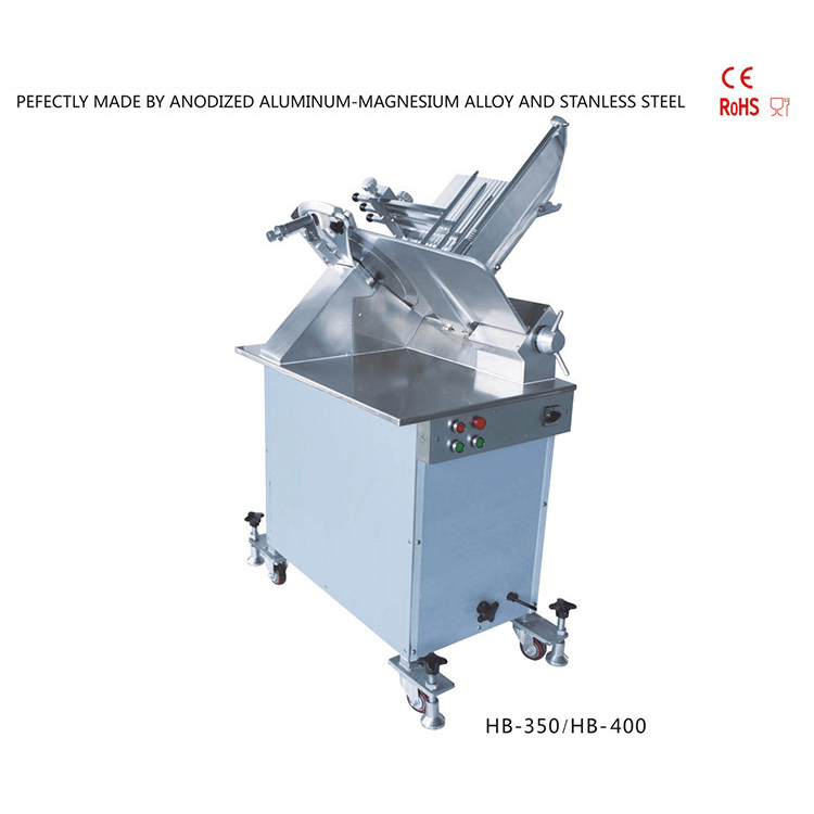 HB-350 Cheaper Price Mutton Beef Slicing Machine Lamb Meat Roller Machine Goat Meat Slicer Machine