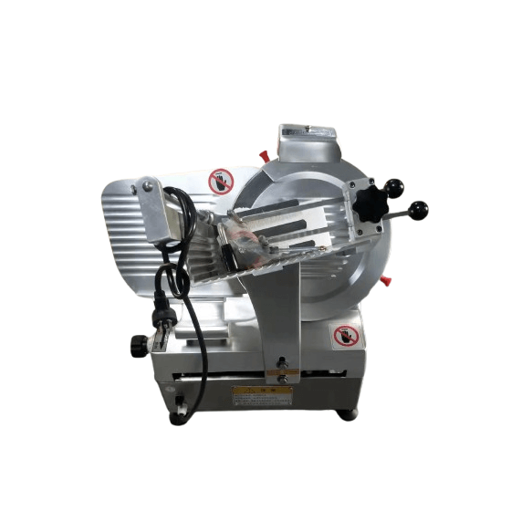 Commercial Meat Slicer, 10 inch 12  13 inch Electric Food Slicer Frozen Meat Deli Slicer, Premium Chromium-plated Steel Blade Semi-Auto Meat Slicer For Commercial and Home use