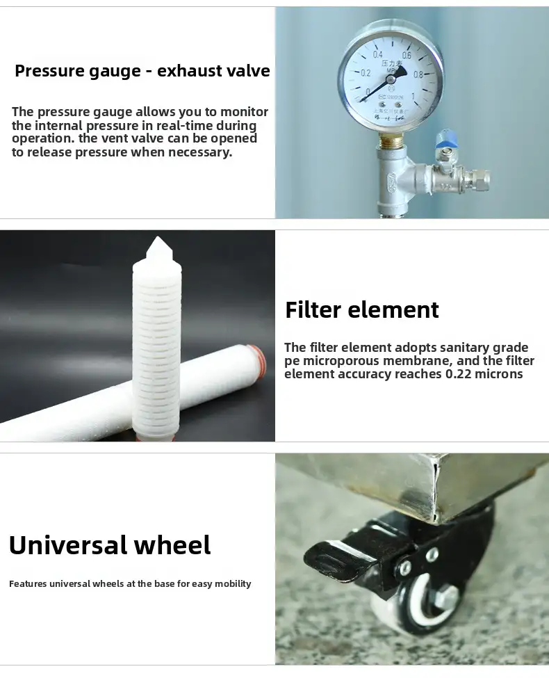 stainless steel wine filter