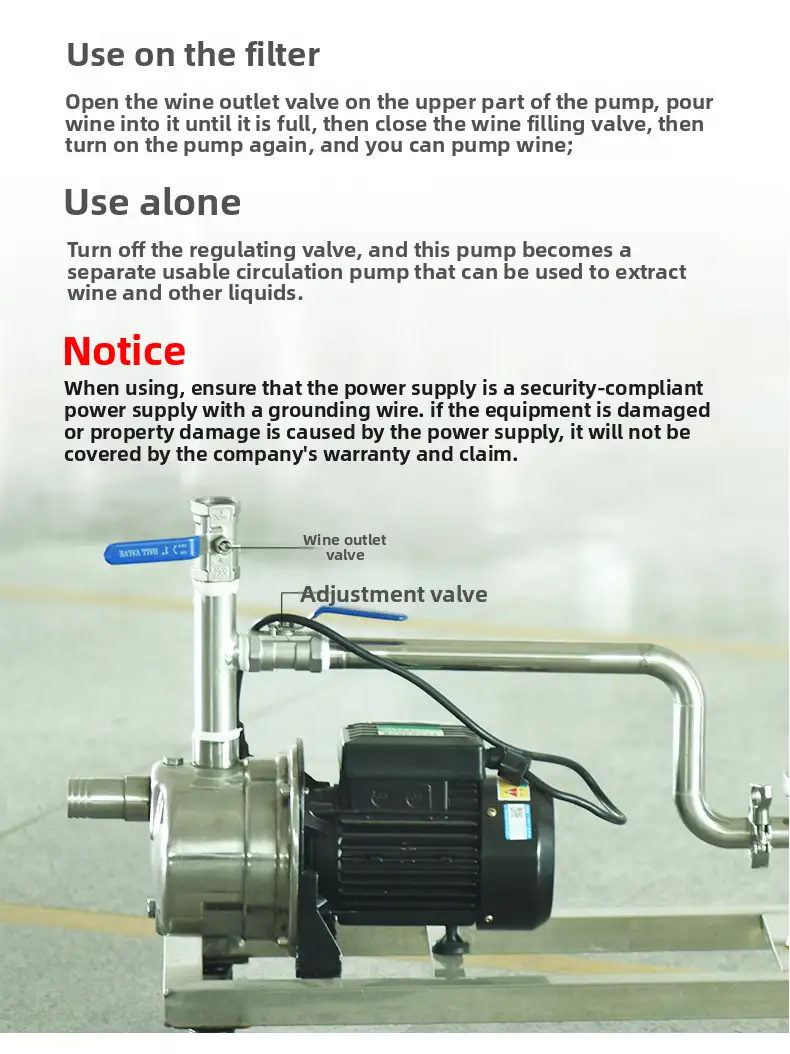 stainless steel wine filter