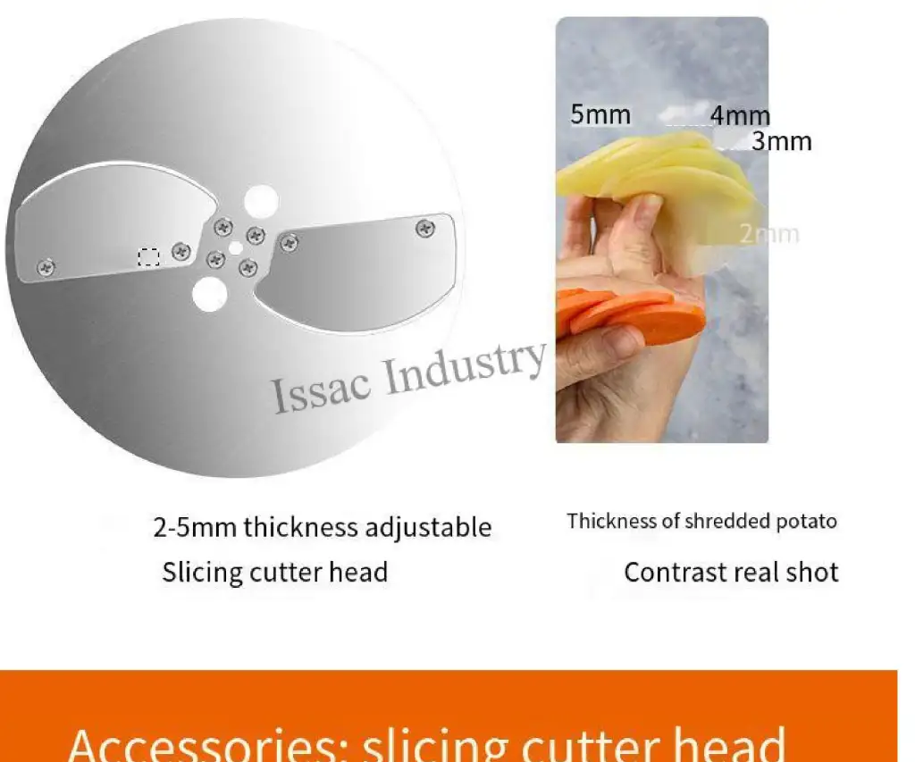 vegetable slicer slices disc