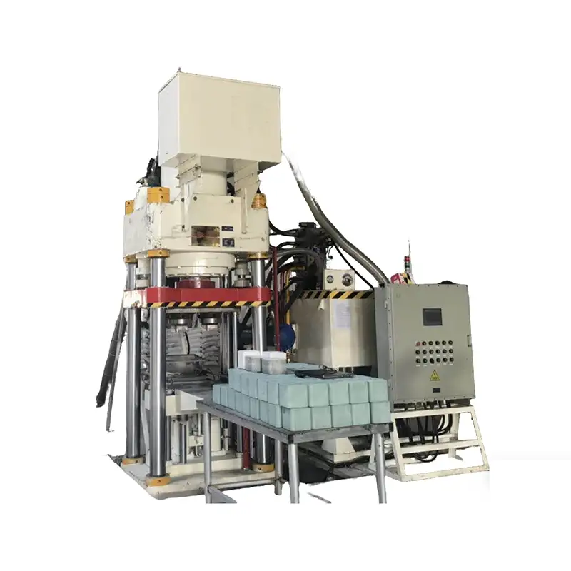 Automatic Salt Licking Block Press Machine | Hydraulic Mineral Block Maker - Henan ISSAC