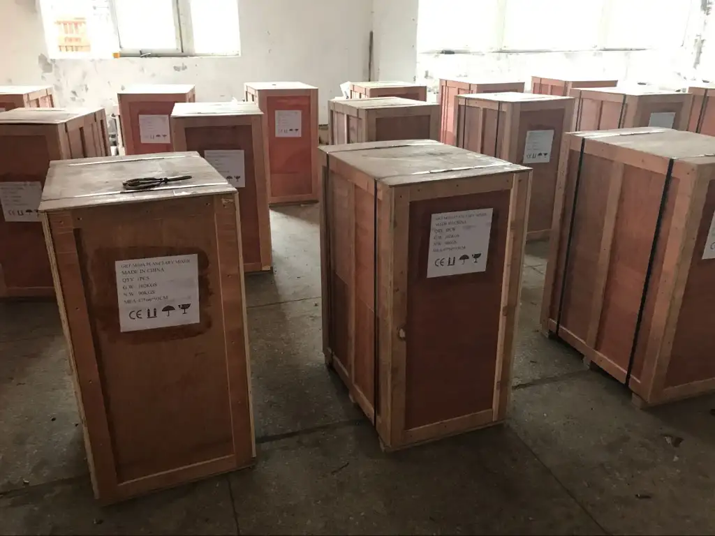 packing box planetary mixer