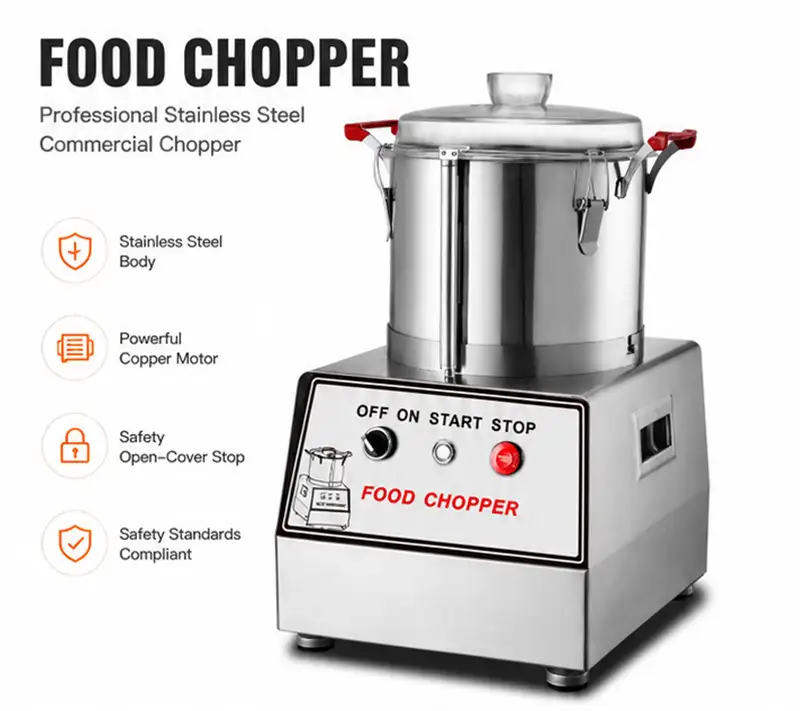 5L Multi-Function Food Chopper, Vegetable Cutter and Meat Grinder