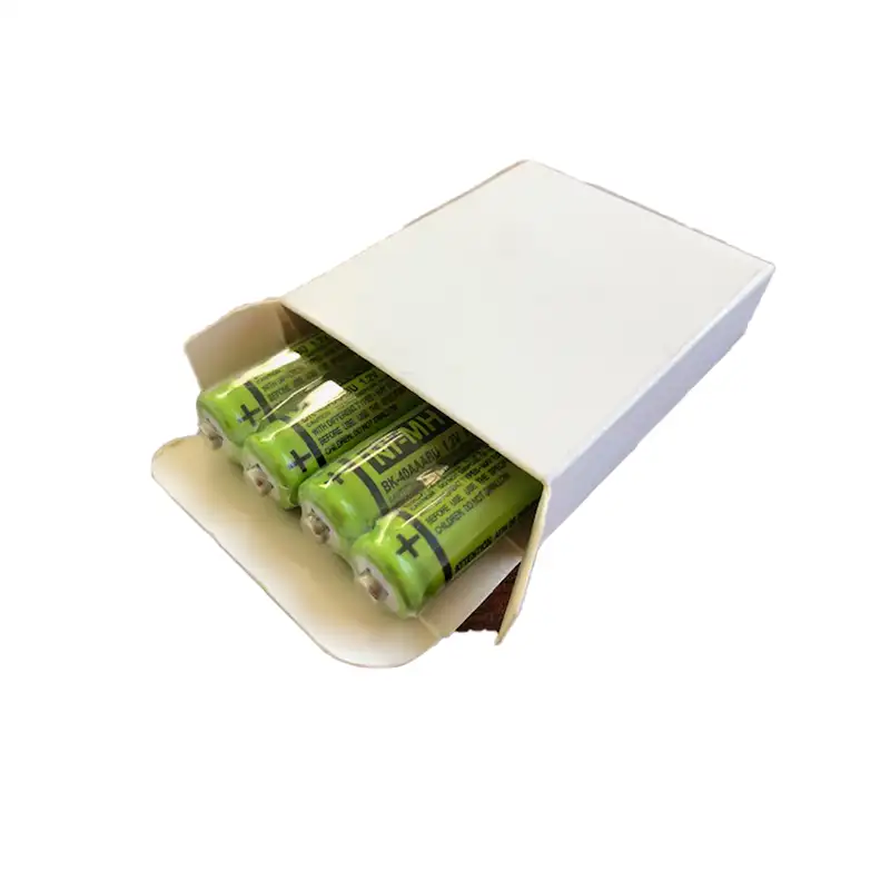 White Paperboard Battery Tools Packaging Box for Power Tool Accessories
