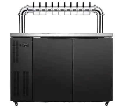 Commercial craft beer machine air-cooled fully automatic draft beer fresh beer dispensing and tapping equipment, integrated tapping machine