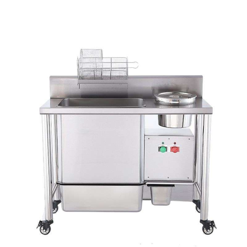 Commercial Chicken Breading Machine | Heavy-Duty Stainless Steel Battering and Breading Equipment for Fried Chicken and Burger Restaurants