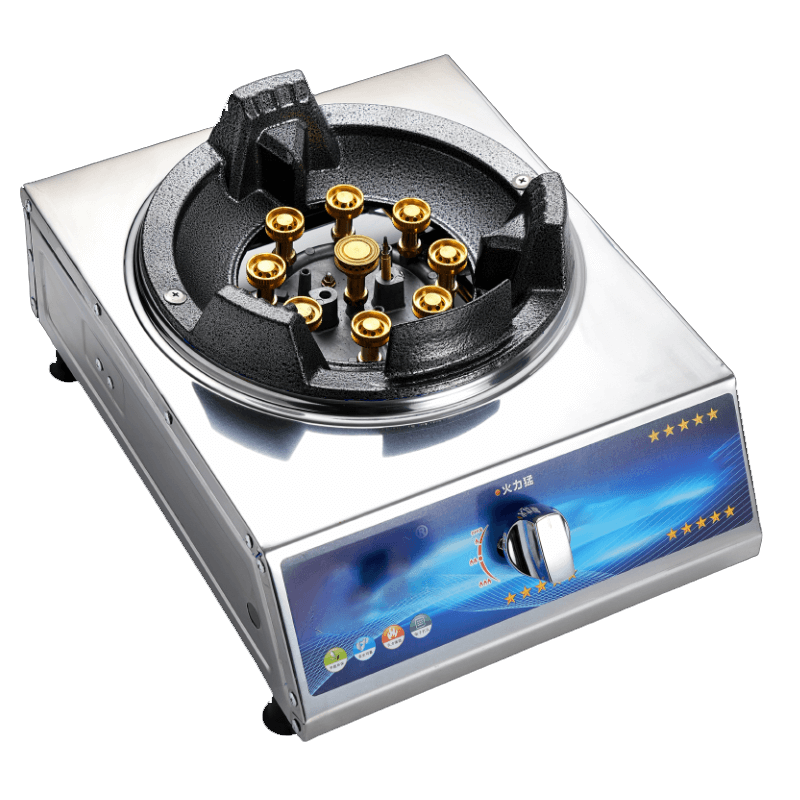 40kw Gas Stainless Steel Middle Pressure Fast Stove Commercial Medium Pressure Blast Stove