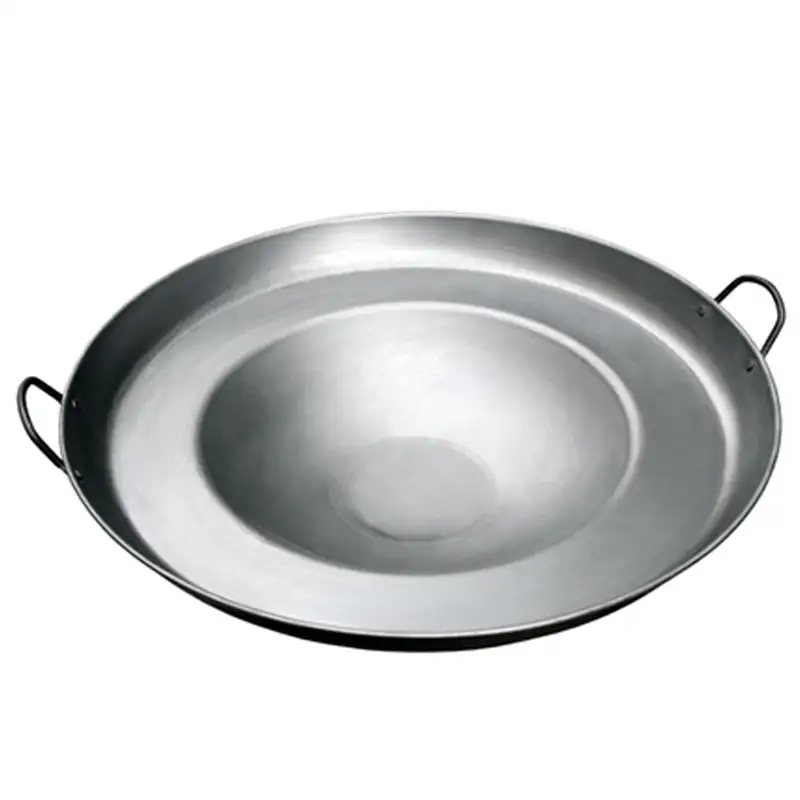 Manufacturer of concave-bottomed integrated baking and frying pan for roasted dishes, commercial deep fryer for fried potatoes, non-stick pan without coating, and meat frying pan