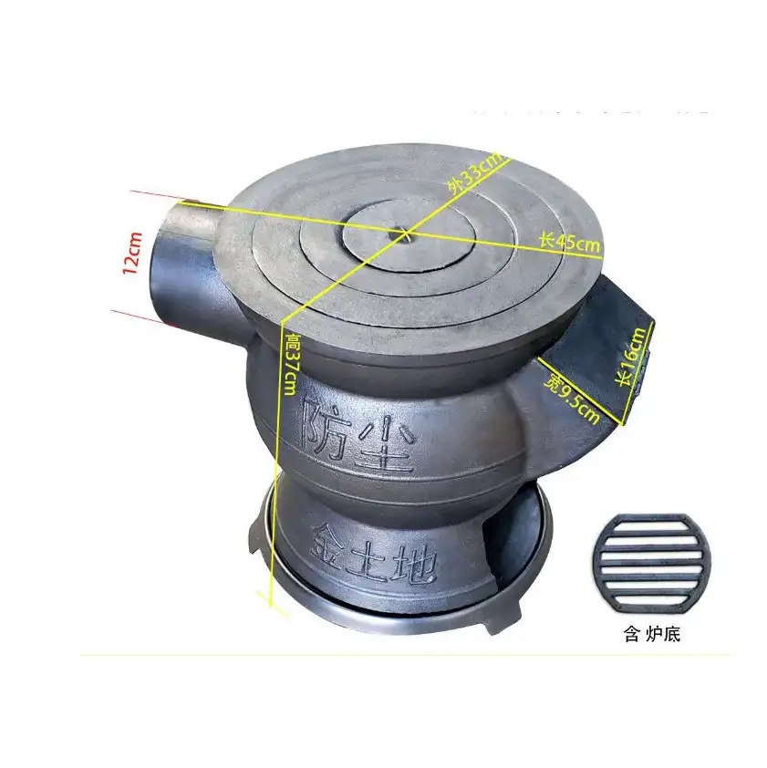 Integrally formed through high-temperature casting Wood Fire Stove Cooking stove