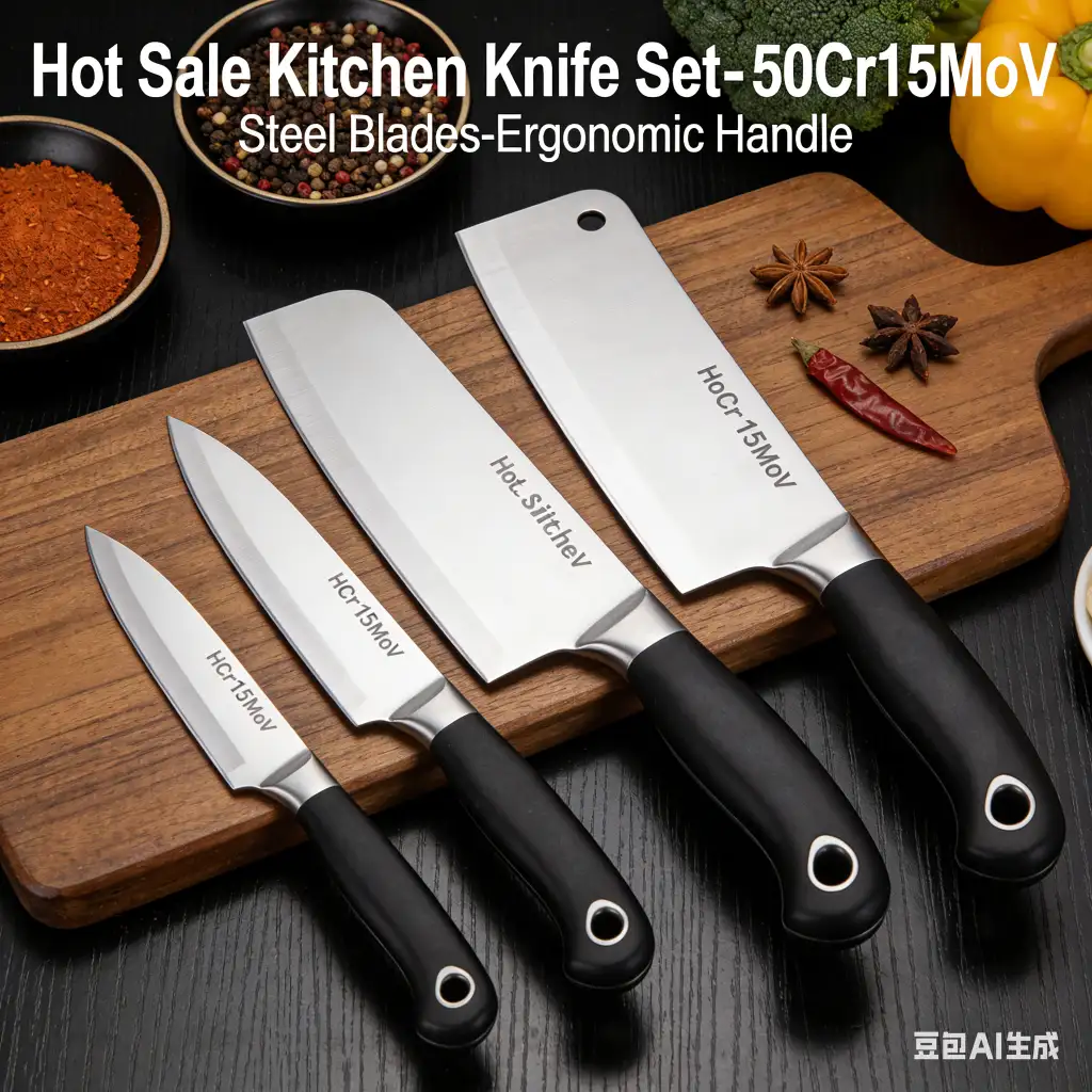 Ruitao 67-Layer Damascus Steel Knife Set – Ultra Sharp & Ergonomic Handle